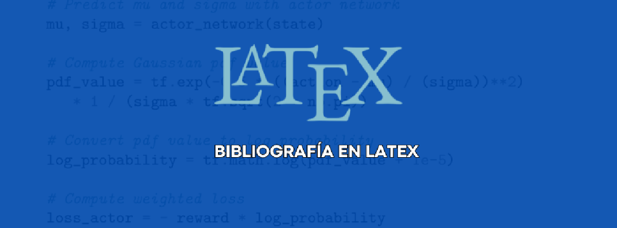 Bibliografía en LaTeX